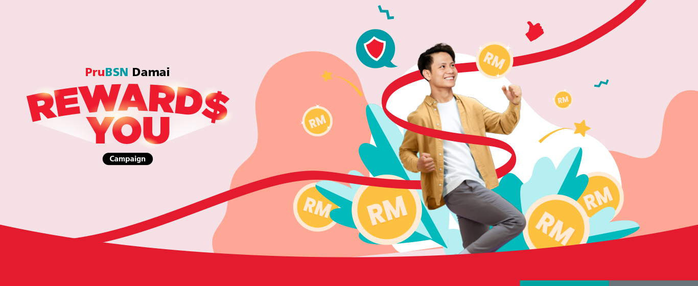 PruBSN Damai Rewards You Campaign
