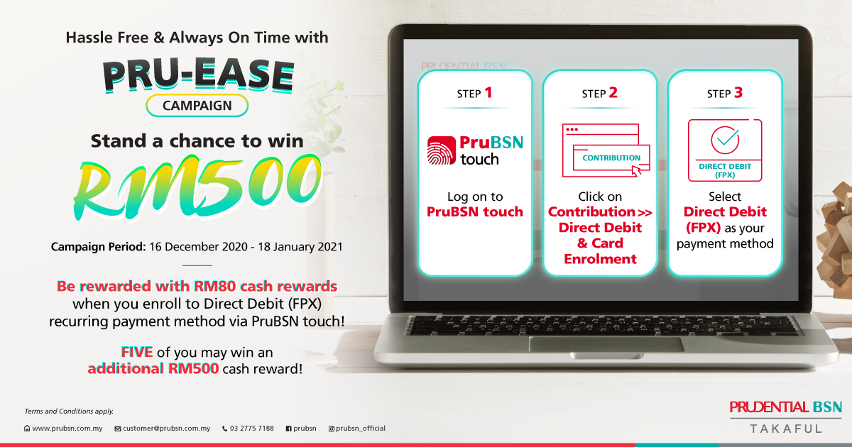 Pru Ease Campaign Prudential Bsn Takaful