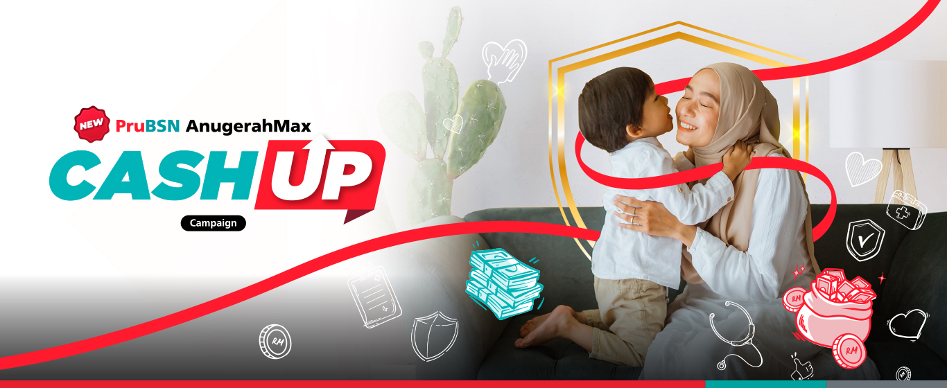 PruBSN AnugerahMax Cash Up Campaign