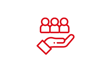 Infografik seorang lelaki membeli kopi.