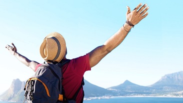 A doctor helping a patient